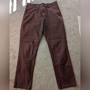 Old Navy Straight Built-In Flex Chino Pants Men's 32x32